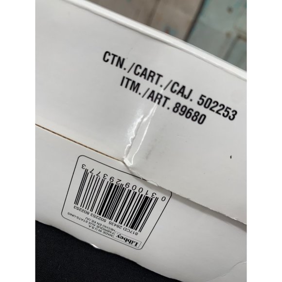 Libby "Snow" 15 Oz Coolers 4pc set Red Snowflakes - Picture 7 of 7